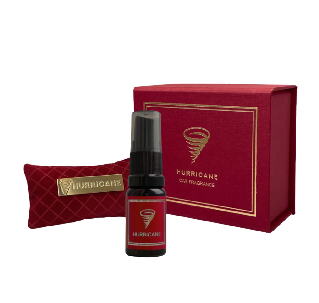 Ароматизатор HURRICANE PREMIUM- RED 10 мл + Саше Ароматизатор HURRICANE PREMIUM- RED 10 мл + Саше