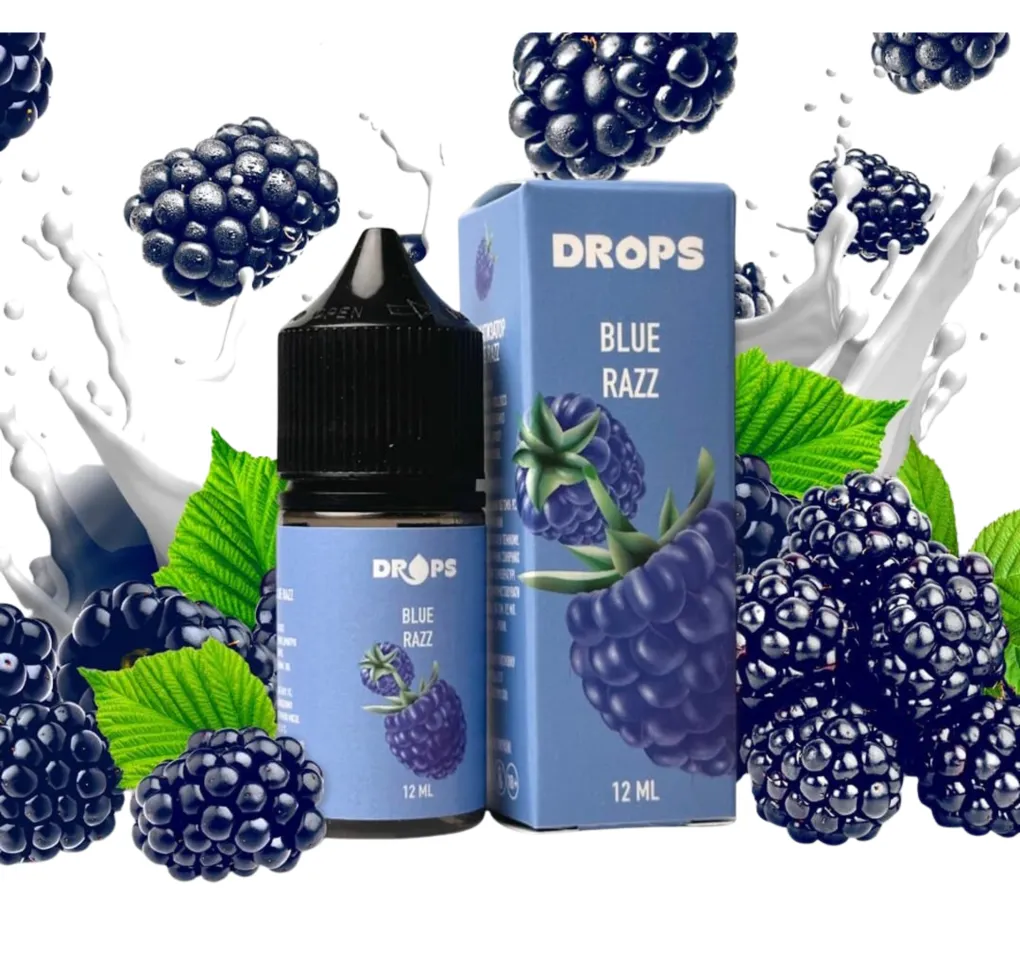 Ароматизатори Hype Drops Blue Razz 12 мл Ароматизатори Hype Drops Blue Razz 12 мл