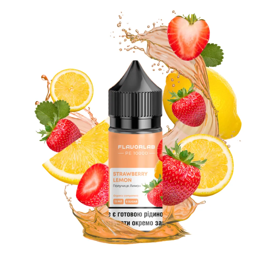 Набір Flavorlab PE 10000 30 мл 50 мг Полуниця Лимон