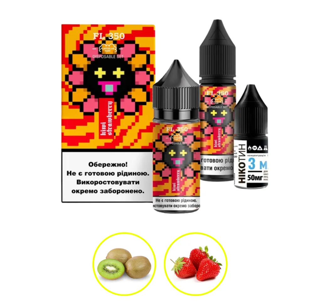 Набір Flavorlab FL350 30 мл 50 мг Ківі полуниця