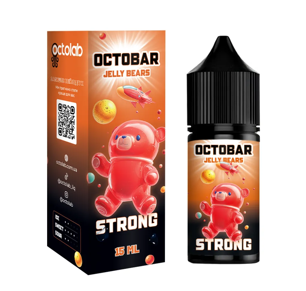 Ароматизатор Octobar Strong Jelly Bears 15 мл Ароматизатор Octobar Strong Jelly Bears 15 мл