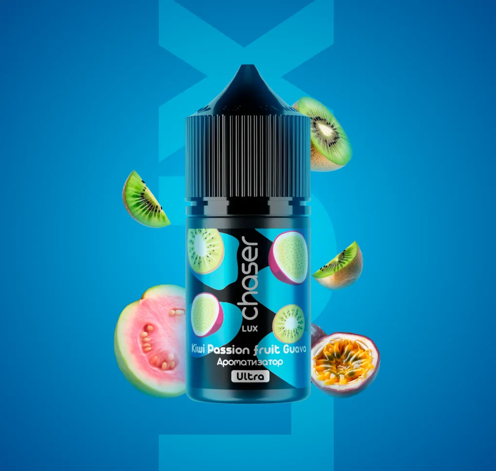 АРОМАТИЗАТОР CHASER LUX Kiwi Passion fruit Guava 12 мл