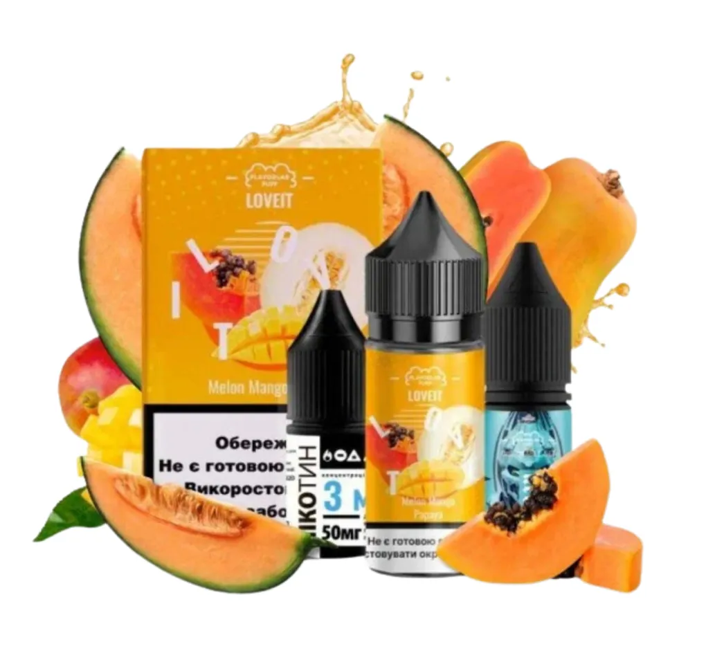 Набір Flavorlab Love It 30 мл 50 мг Диня манго папая