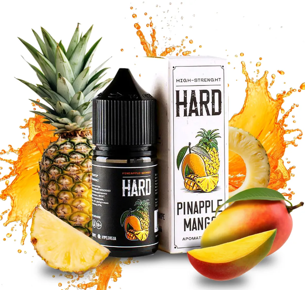 Ароматизатор Hype Hard Mango Pineapple 12 мл Ароматизатор Hype Hard Mango Pineapple 12 мл