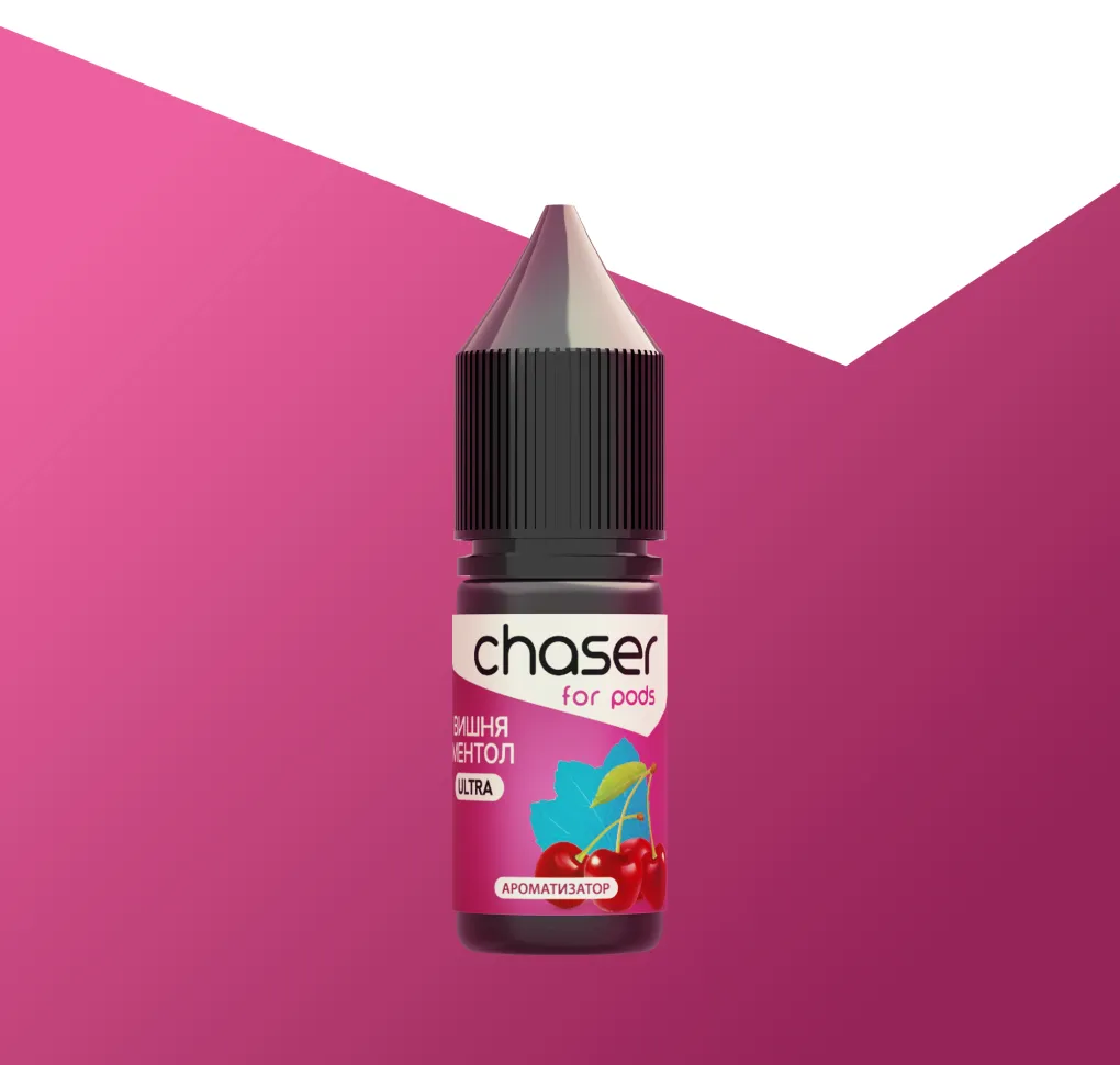 АРОМАТИЗАТОР Chaser For Pods ВИШНЯ МЕНТОЛ 4 мл АРОМАТИЗАТОР Chaser For Pods ВИШНЯ МЕНТОЛ 4 мл