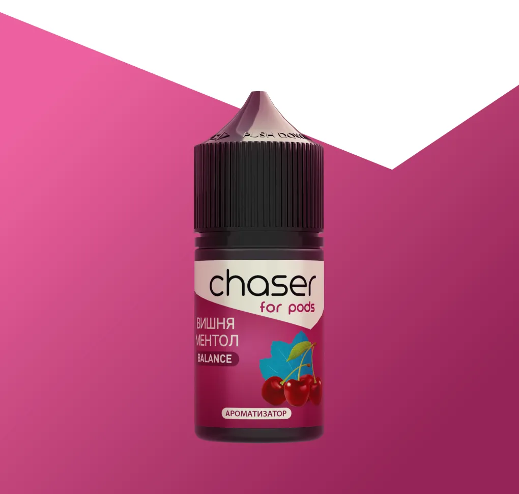 АРОМАТИЗАТОР CHASER For Pods ВИШНЯ МЕНТОЛ 12 мл