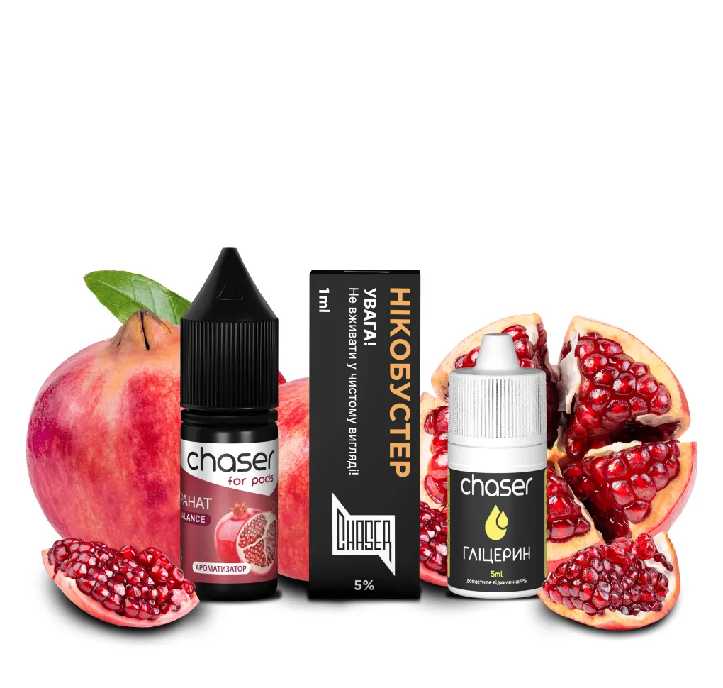Набір Chaser For Pods ГРАНАТ 10 мл 50 мг