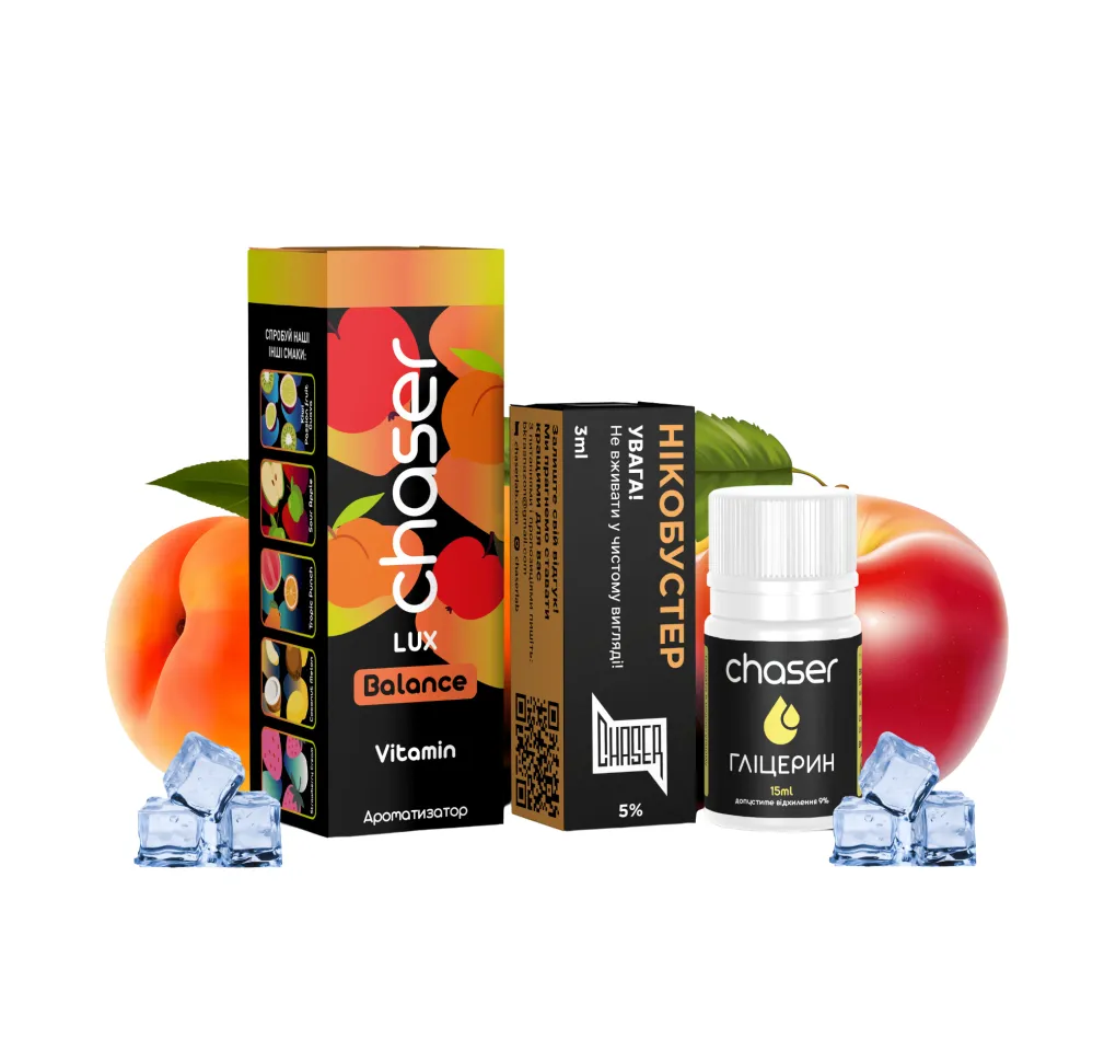 Набір Chaser Lux 30 мл 65 мг ICE VITAMIN