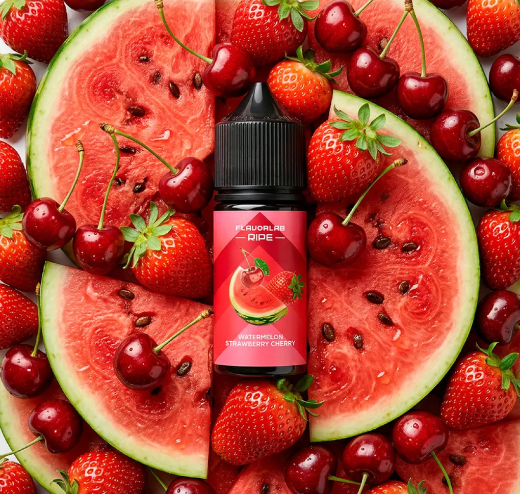 Ароматизатор Flavorlab Ripe Watermelon Strawberry Cherry 12 мл