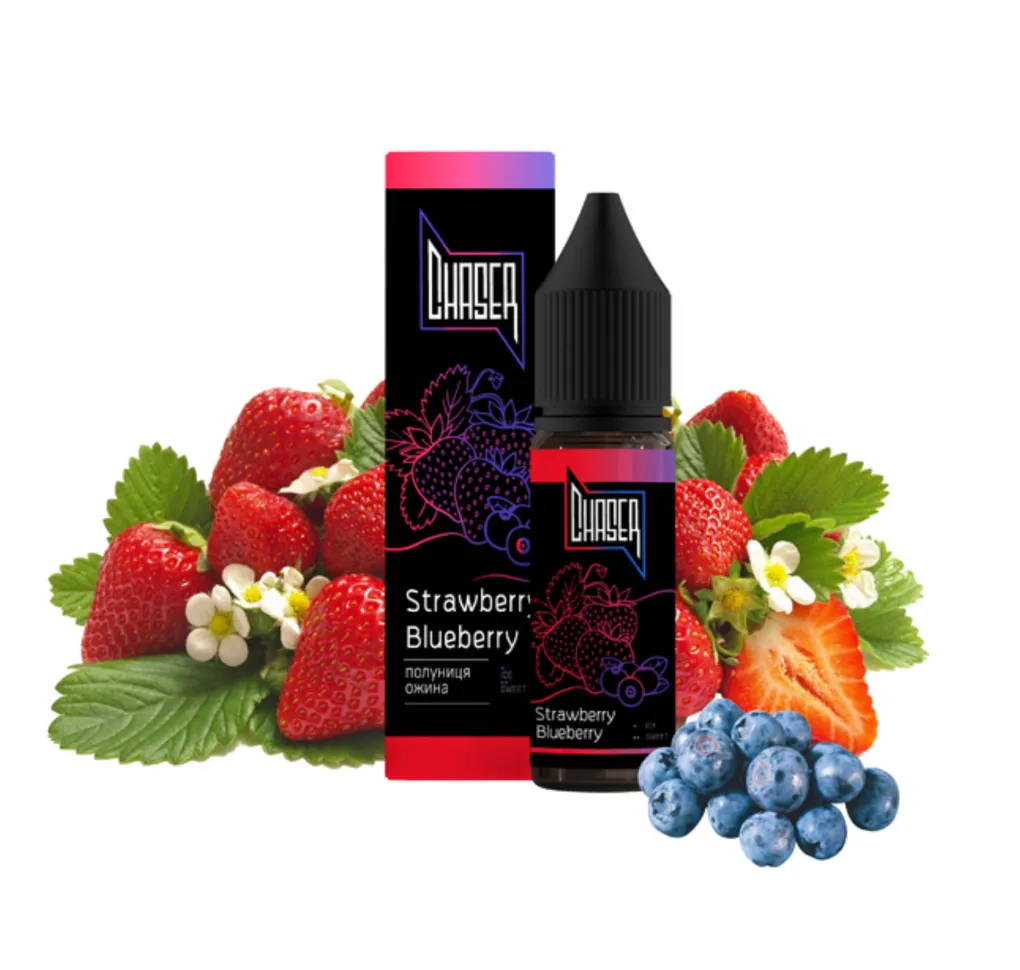 Chaser BLACK 15 мл 30 мг Strawberry Blueberry Chaser BLACK 15 мл 30 мг Strawberry Blueberry