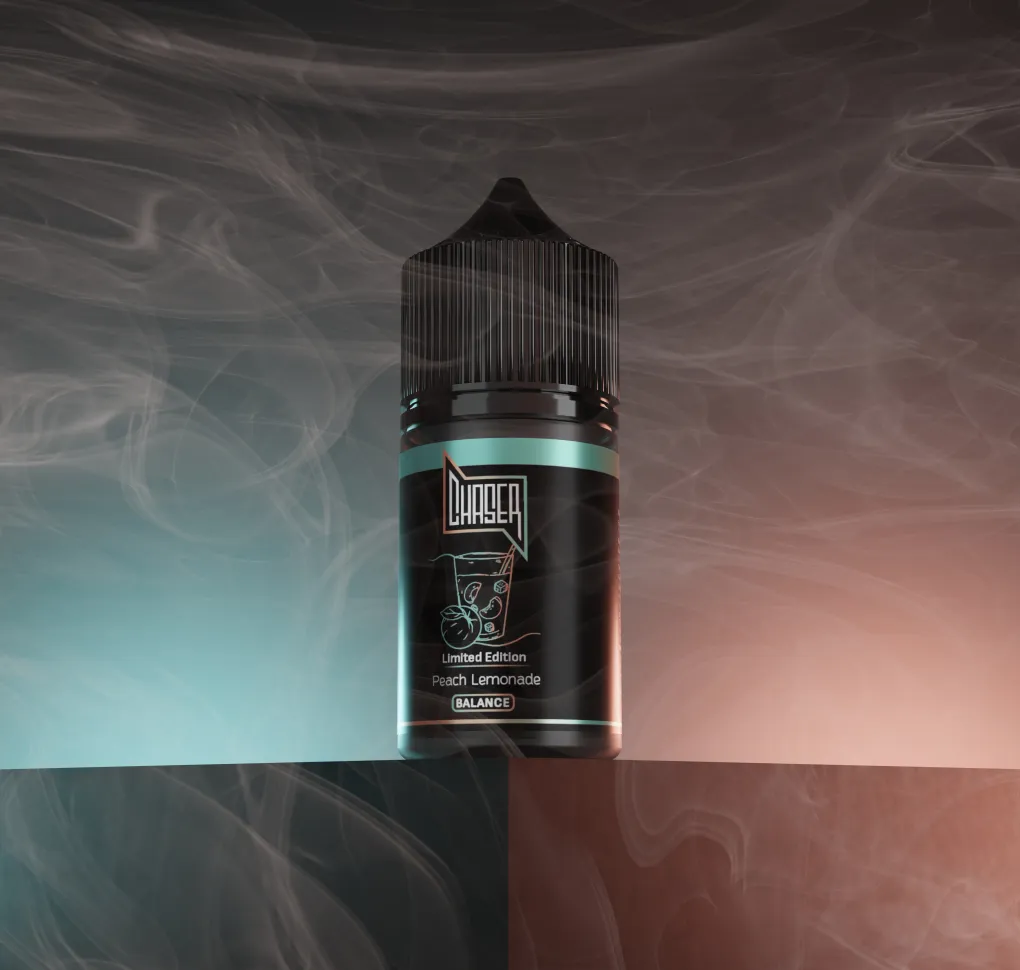 АРОМАТИЗАТОР CHASER BLACK PEACH LEMONADE 12 мл АРОМАТИЗАТОР CHASER BLACK PEACH LEMONADE 12 мл