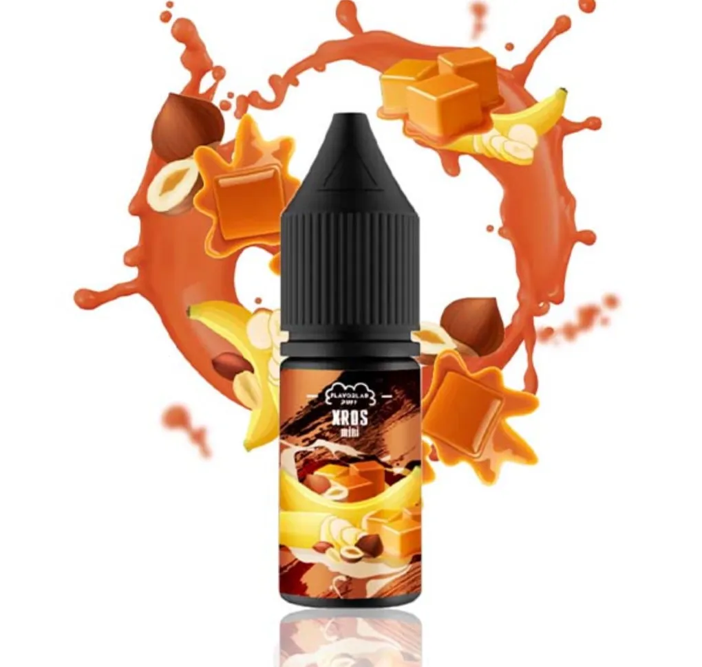 Flavorlab XROS 10 мл 65 мг Hazelnut Caramel Banana Cream