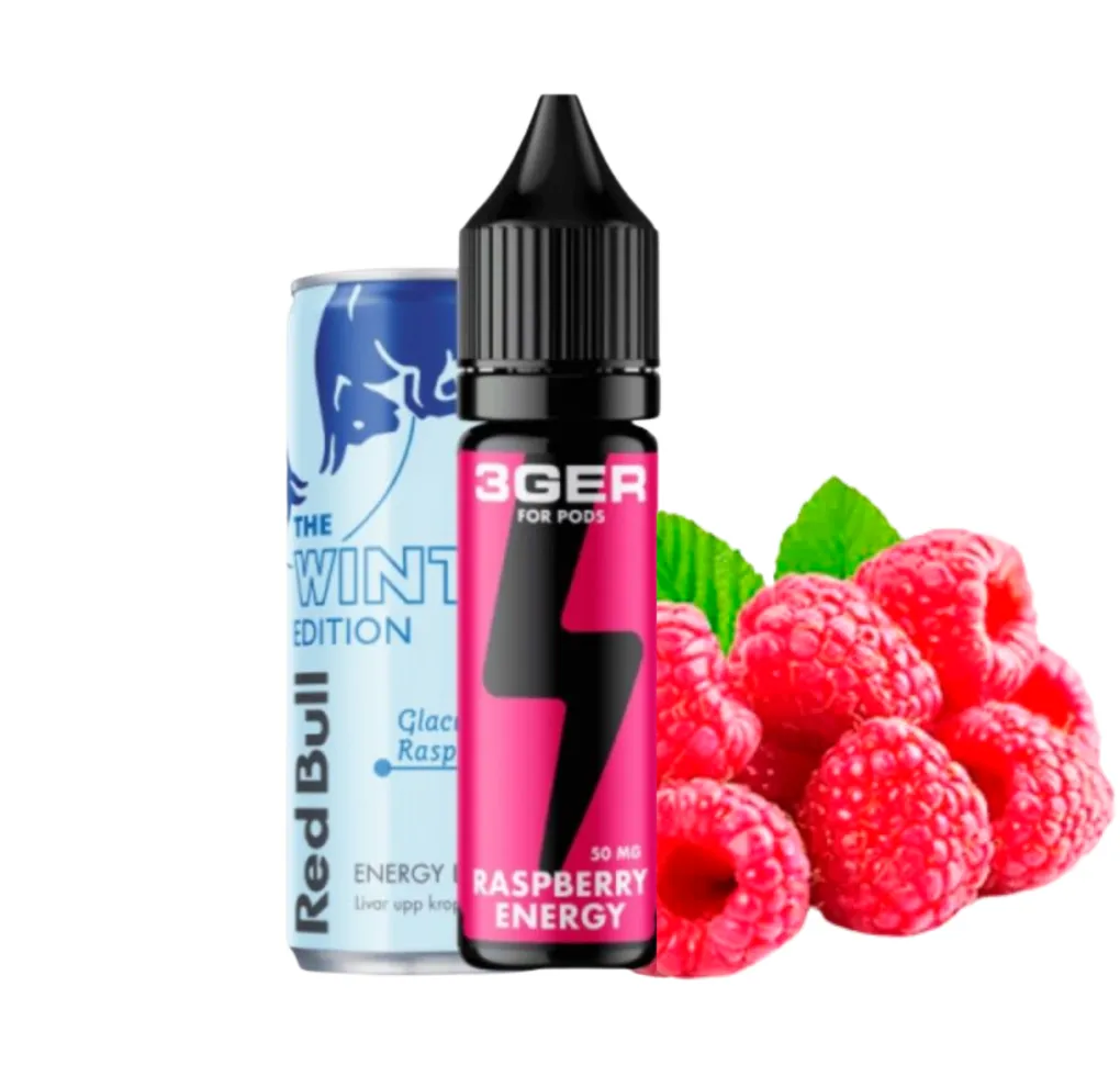 3Ger 15 мл 50 мг Raspberry Energy 3Ger 15 мл 50 мг Raspberry Energy