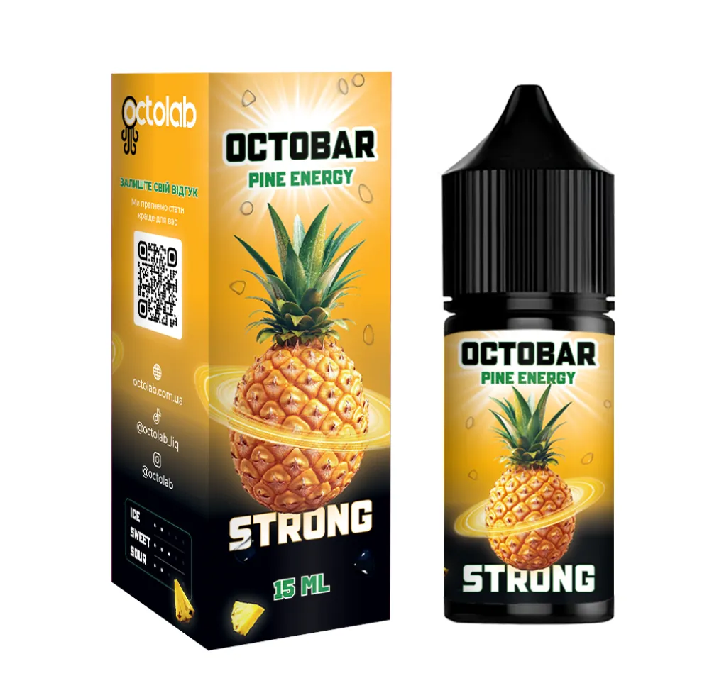Ароматизатор Octobar Strong Pine Energy 15 мл Ароматизатор Octobar Strong Pine Energy 15 мл