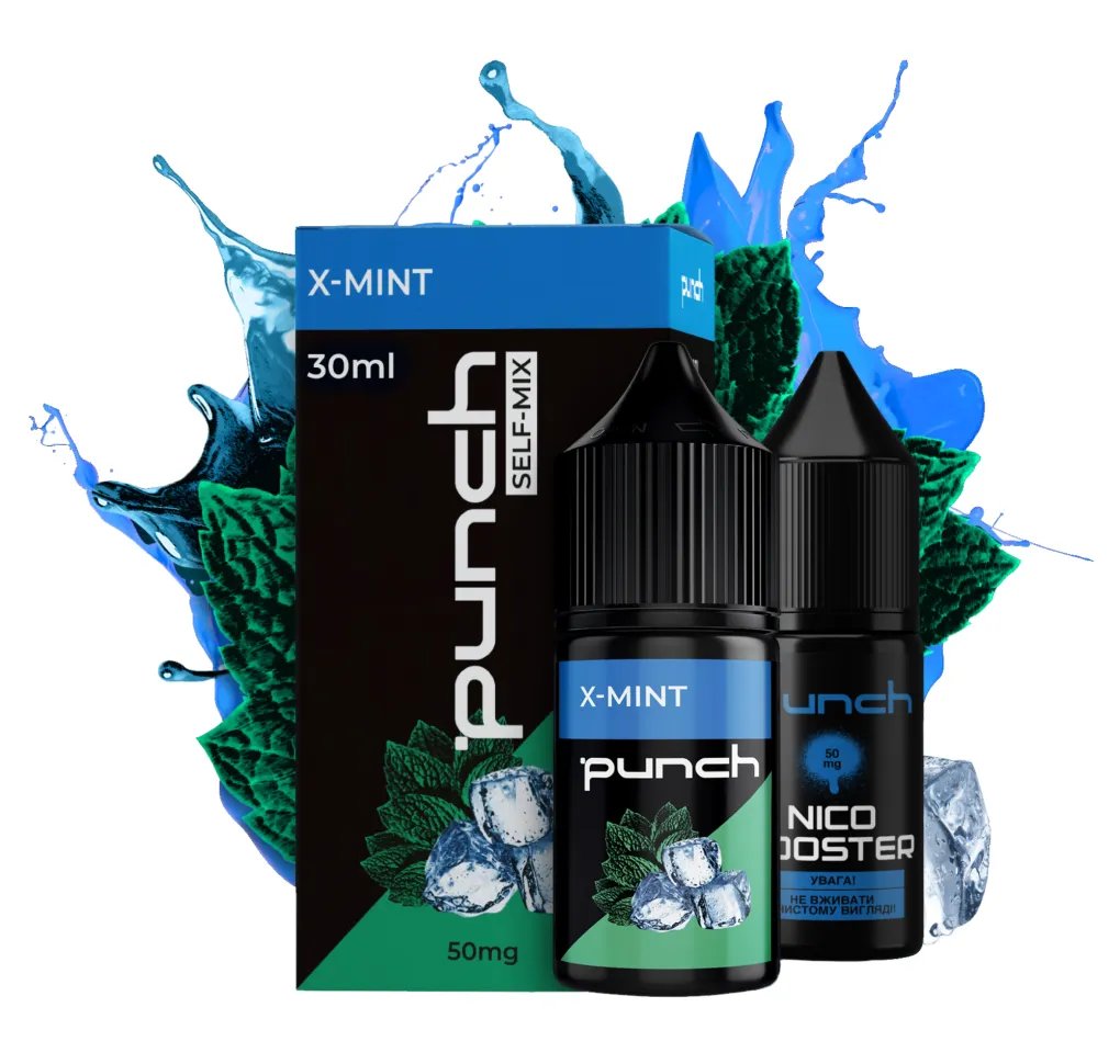 Набір Punch 30 мл 50 мг X-MINT Набір Punch 30 мл 50 мг X-MINT