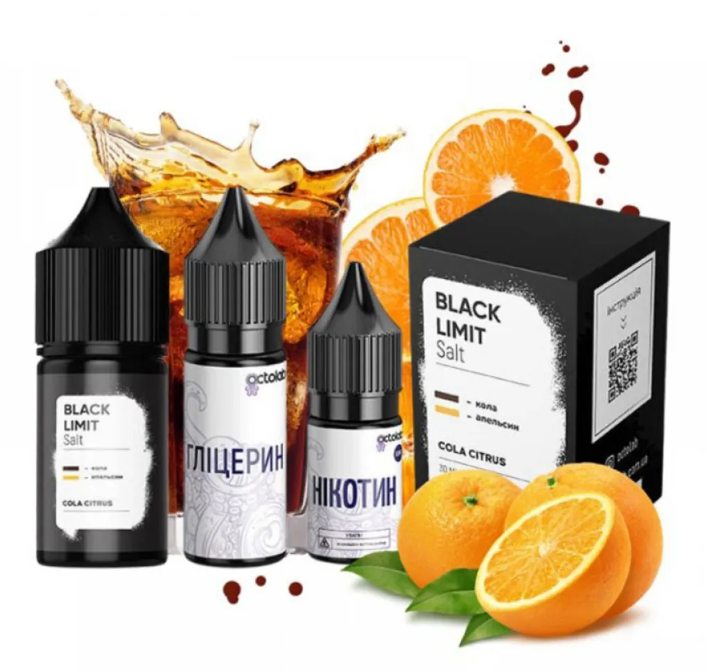 Набір Octobar Black Limit 30 мл 50 мг Cola Citrus