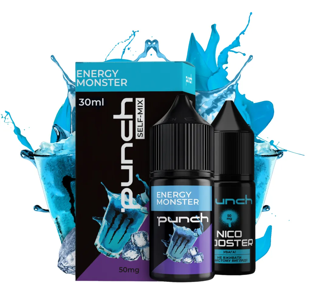 Набір Punch 30 мл 50 мг Energy Monster Набір Punch 30 мл 50 мг Energy Monster