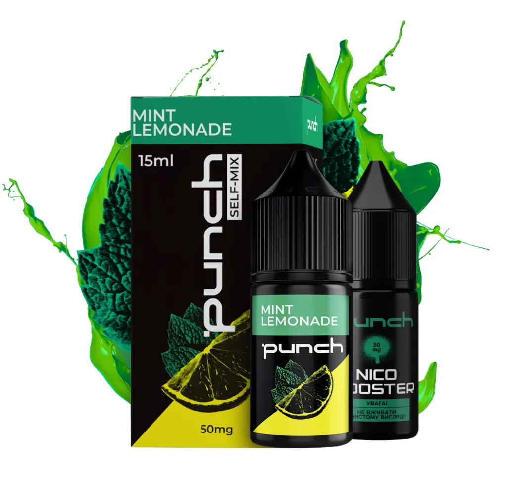 Набір Punch 30 мл 50 мг Mint Lemonade Набір Punch 30 мл 50 мг Mint Lemonade