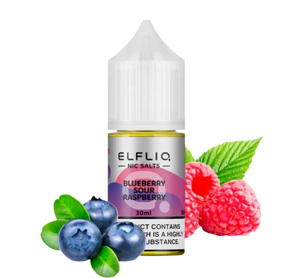 Elf Liq 30 мл 50 мг Blueberry Sour Raspberry Elf Liq 30 мл 50 мг Blueberry Sour Raspberry