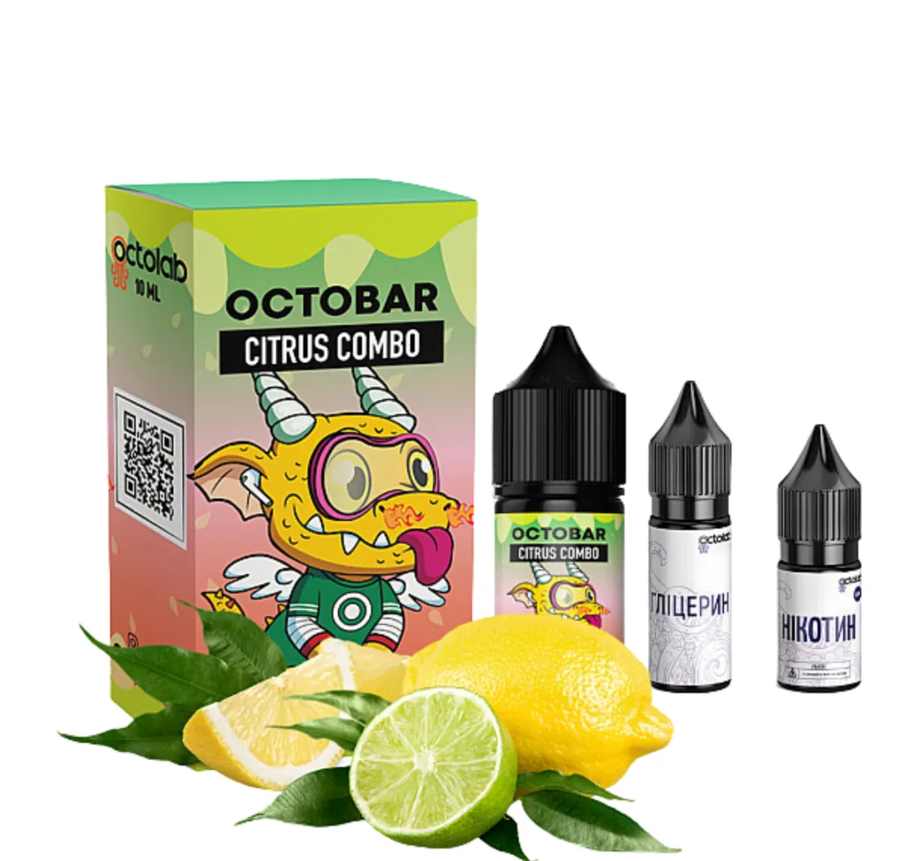 Набір Octobar NFT 30 мл 50 мг Citrus Combo Набір Octobar NFT 30 мл 50 мг Citrus Combo
