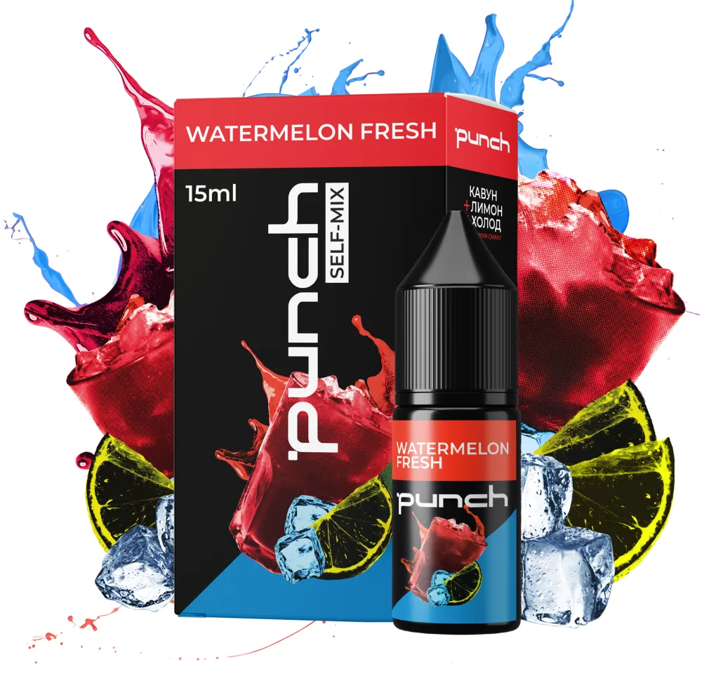 Ароматизатор Punch Watermelon Fresh 7 мл Ароматизатор Punch Watermelon Fresh 7 мл