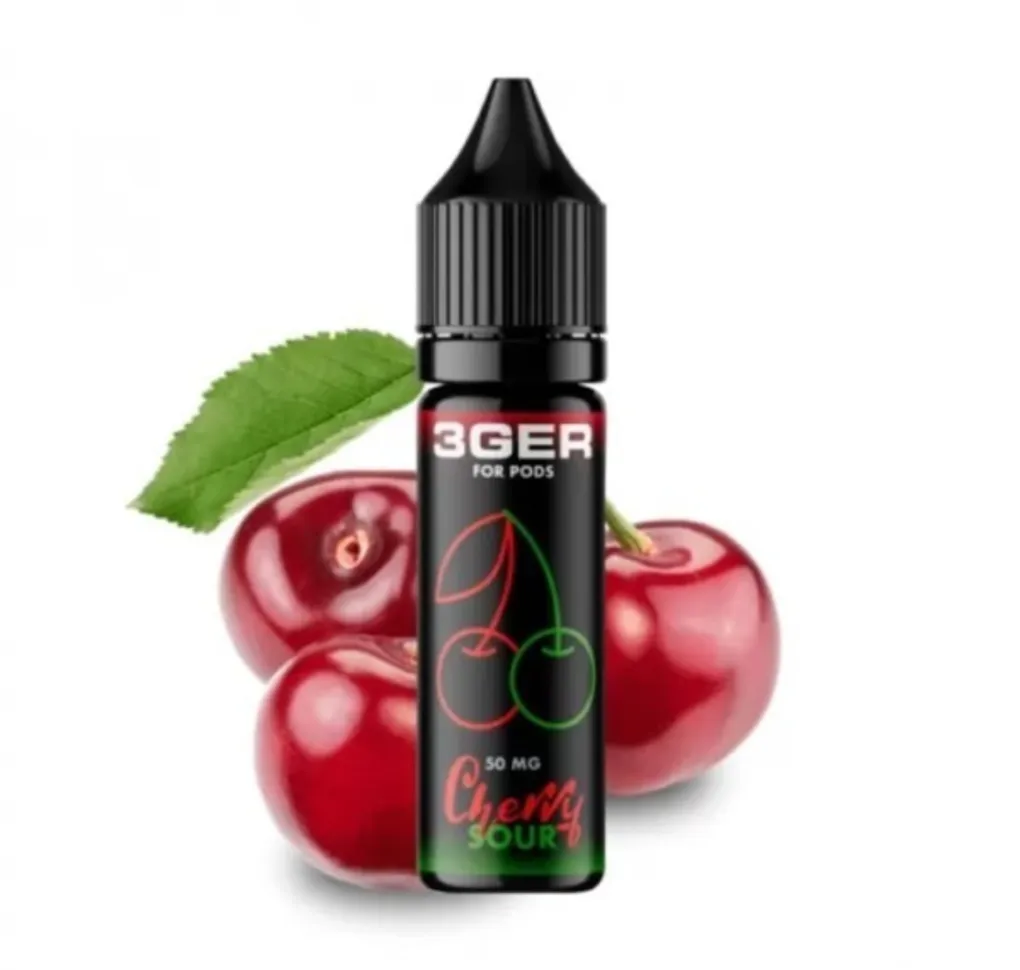 3Ger 15 мл 50 мг Sour Cherry 3Ger 15 мл 50 мг Sour Cherry