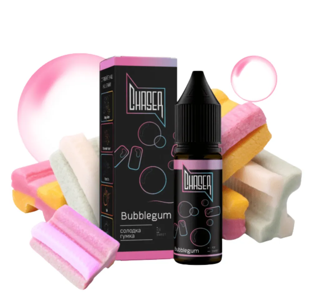 Chaser BLACK 15 мл 30 мг Bublegum