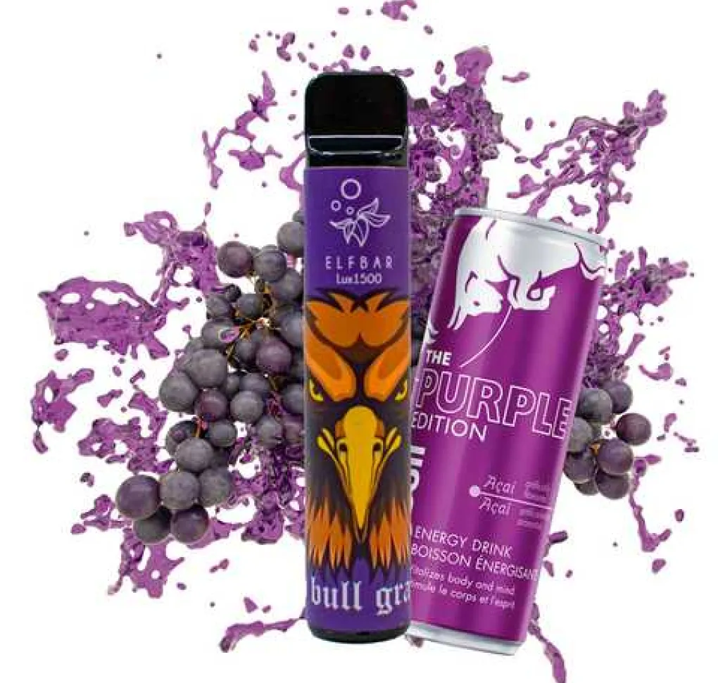 Elf Bar 1500 Lux Grape Energy