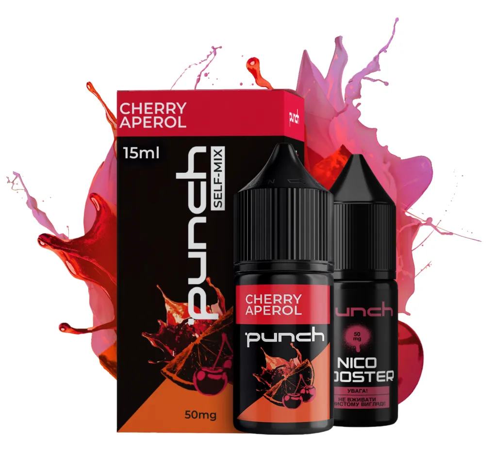 Набір Punch 30 мл 65 мг Cherry Aperol Набір Punch 30 мл 65 мг Cherry Aperol