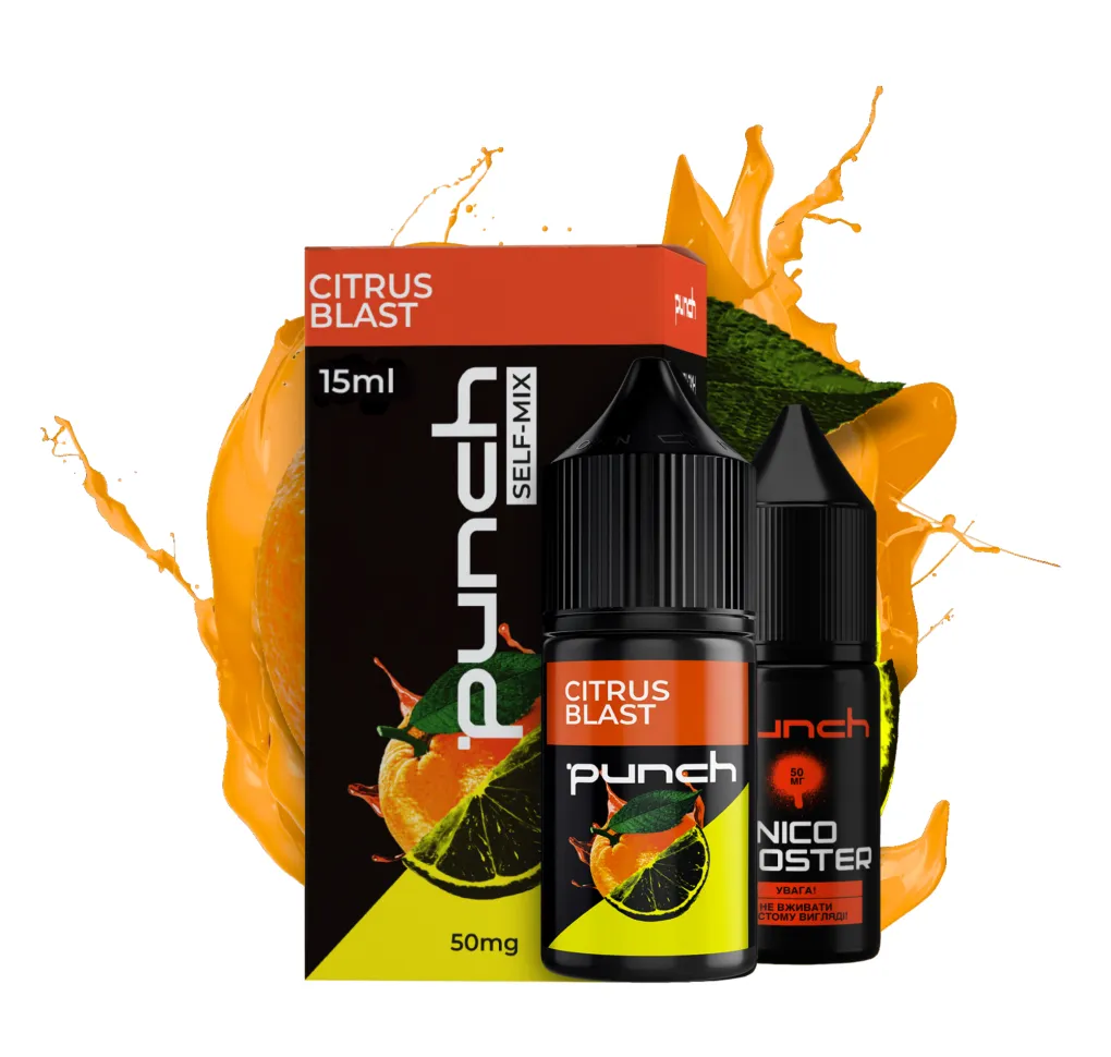 Набір Punch 30 мл 65 мг Citrus Blast Набір Punch 30 мл 65 мг Citrus Blast