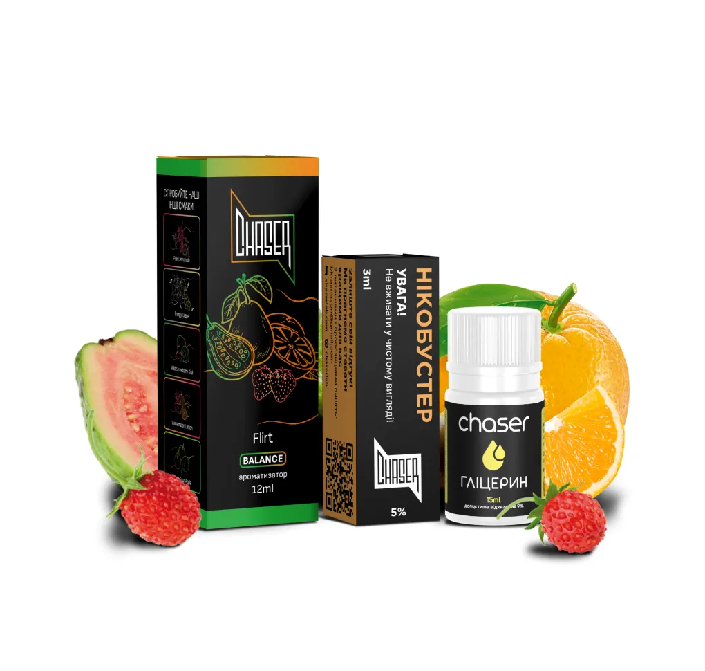 Набір Chaser Black 30 мл 65 мг FLIRT Набір Chaser Black 30 мл 65 мг FLIRT