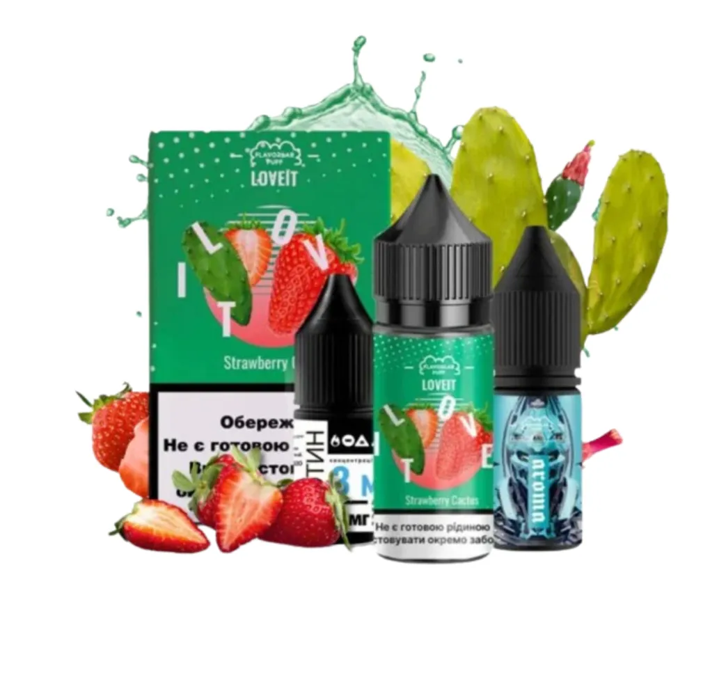 Набір Flavorlab Love It 30 мл 65 мг Кактус полуниця