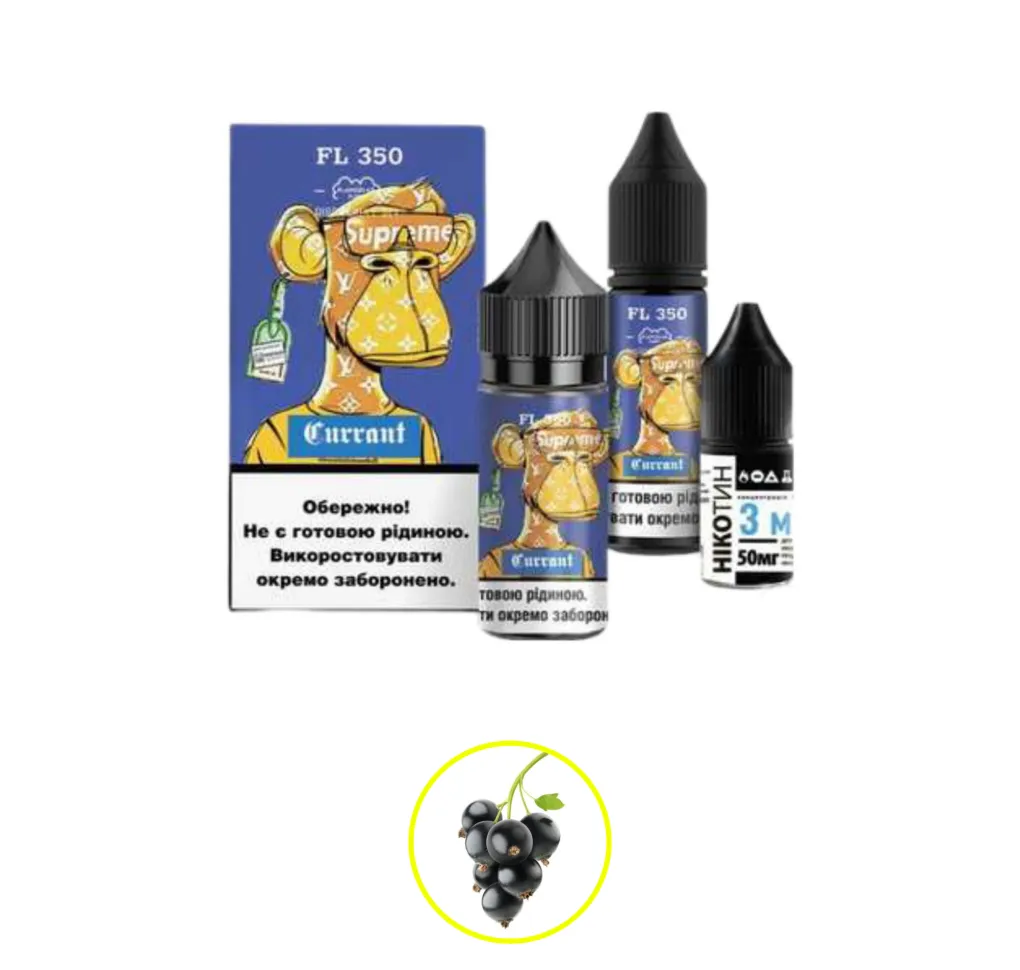 Набір Flavorlab FL350 30 мл 65 мг Смородина Набір Flavorlab FL350 30 мл 65 мг Смородина