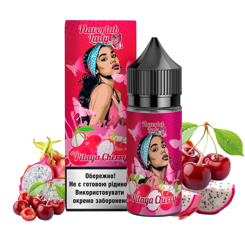 Набір Flavorlab Lady 30 мл 50 мг Вишня Пітая