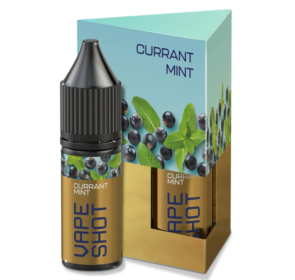 Набір Vape Shot 15 мл 65 мг Currant Mint