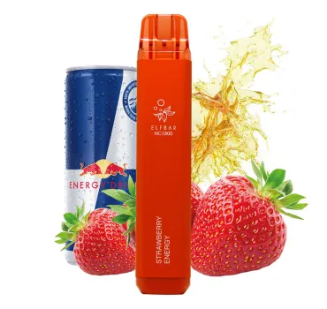 Elf Bar NC1800 Полуничний енергетик