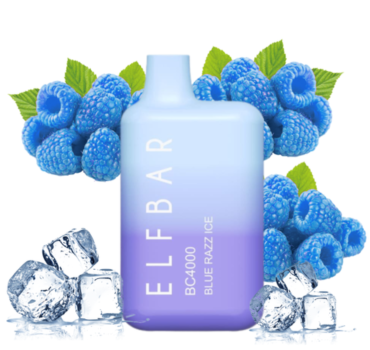 Elf Bar BC4000 Blue Razz Ice