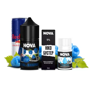 Набір Nova 30 мл 50 мг RED BULL BLUE