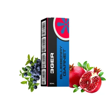 Набір 3Ger 30 мл 50 мг Blueberry Garnet