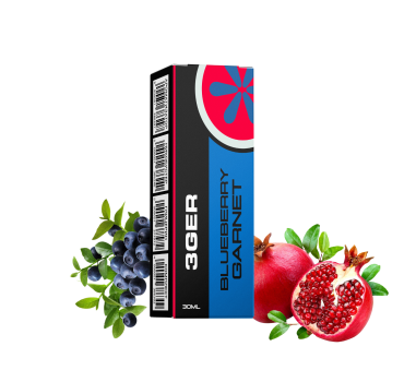 Набір 3Ger 30 мл 50 мг Blueberry Garnet
