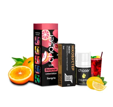 Набір Chaser Lux 30 мл 50 мг Sangria
