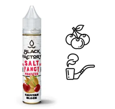 Black Factory 30 ml 50 mg Вишня тютюн