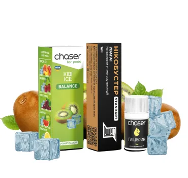 Набір Chaser For Pods ICE Ківі 10 мл 50 мг