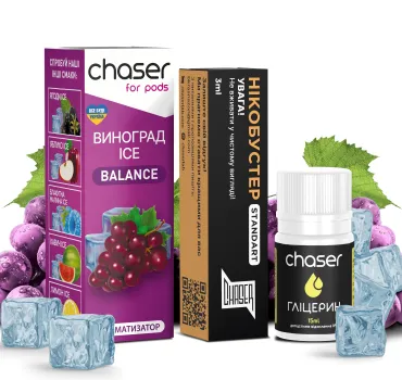 Набір Chaser For Pods ICE 30 мл 50 мг ВИНОГРАД