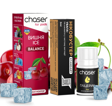 Набір Chaser For Pods ICE 30 мл 50 мг ВИШНЯ