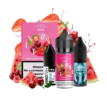 Набір Flavorlab Love It 30 мл 50 мг Полуниця вишня кавун