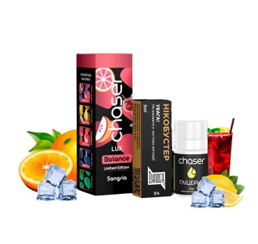 Набір Chaser Lux 30 мл 65 мг ICE SANGRIA