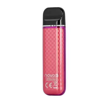 Smok Novo 3 Purple Red Canbon Fiber