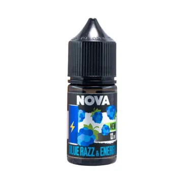 АРОМАТИЗАТОР NOVA BLUE RAZZ ENERGY 12 мл