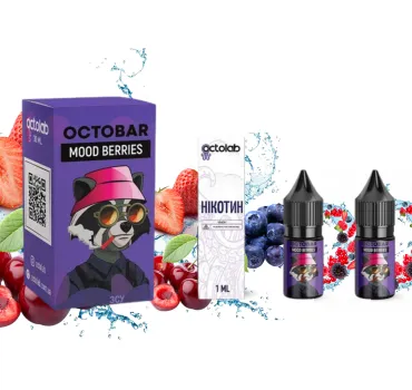 Набір Octobar NFT 10 мл 50 мг Mood Berries